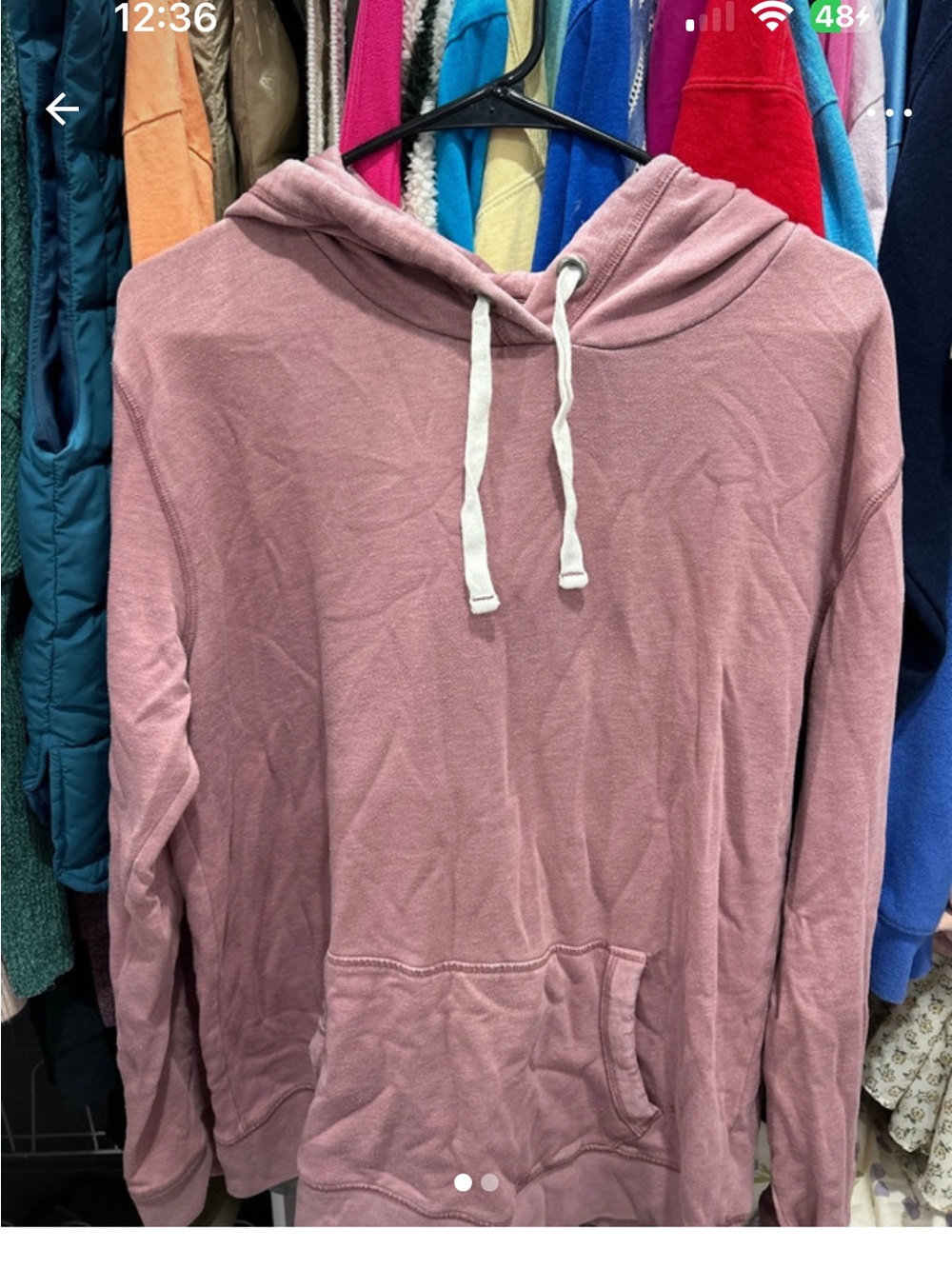 Aeropostale Women’s Mauve Crewneck Sweatshirt